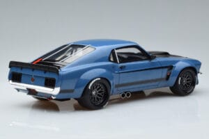 Ford Mustang Boss Cobra Ruffian Cars Синьо GT Spirit 1:18 GT426 Смола — снимка 2 от 6