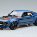 Ford Mustang Boss Cobra Ruffian Cars Синьо GT Spirit 1:18