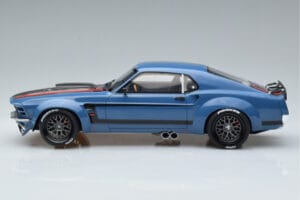Ford Mustang Boss Cobra Ruffian Cars Синьо GT Spirit 1:18 GT426 Смола — снимка 3 от 6
