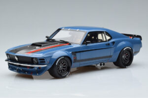 Ford Mustang Boss Cobra Ruffian Cars Синьо GT Spirit 1:18