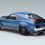 Ford Mustang Boss Cobra Ruffian Cars Синьо GT Spirit 1:18 - image 5 of 6