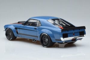 Ford Mustang Boss Cobra Ruffian Cars Синьо GT Spirit 1:18 GT426 Смола — снимка 5 от 6