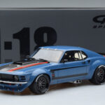 Ford Mustang Boss Cobra Ruffian Cars Синьо GT Spirit 1:18 - image 6 of 6