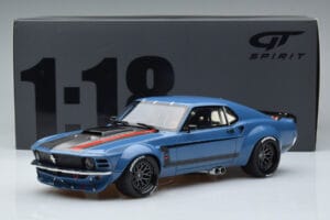 Ford Mustang Boss Cobra Ruffian Cars Синьо GT Spirit 1:18 GT426 Смола — снимка 6 от 6