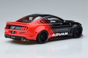 Ford Mustang S550 LB Works Liberty Walk Advan GT Spirit 1:18 KJ035 Смола — снимка 2 от 6