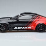 Ford Mustang S550 LB Works Liberty Walk Advan GT Spirit 1:18 KJ035 Смола - image 3 of 6