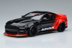 Ford Mustang S550 LB Works Liberty Walk Advan GT Spirit 1:18 KJ035 Смола