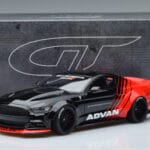 Ford Mustang S550 LB Works Liberty Walk Advan GT Spirit 1:18 KJ035 Смола - image 6 of 6