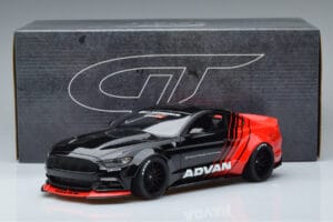 Ford Mustang S550 LB Works Liberty Walk Advan GT Spirit 1:18 KJ035 Смола — снимка 6 от 6