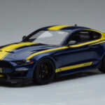 Ford Mustang S550 Shelby Super Snake Син GT Spirit 1:18