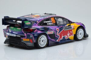 Ford Puma Rally1 WRC #16 A. Fourmaux / A. Coria Rally Monte Carlo 2022 IXO 1:18 18RMC111 Метал — снимка 2 от 6