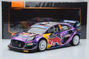Ford Puma Rally1 WRC #16 A. Fourmaux / A. Coria Rally Monte Carlo 2022 IXO 1:18 18RMC111 Метал — снимка 6 от 6