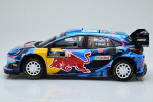 Ford Puma Rally1 WRC #7 P-L. Loubet / N. Gilsoul Rally Sweden 2023 IXO 1:18 18RMC154B Метал — снимка 3 от 6