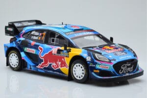 Ford Puma Rally1 WRC #7 P-L. Loubet / N. Gilsoul Rally Sweden 2023 IXO 1:18 18RMC154B Метал — снимка 4 от 6