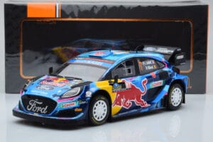 Ford Puma Rally1 WRC #7 P-L. Loubet / N. Gilsoul Rally Sweden 2023 IXO 1:18 18RMC154B Метал — снимка 6 от 6