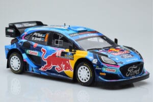 Ford Puma Rally1 WRC #8 O. Tanak / M. Jarveoja Winner Rally Sweden 2023 IXO 1:18 18RMC154A Метал — снимка 4 от 6