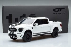 Ford Shelby F-150 Бял GT Spirit 1:18 GT415 Смола — снимка 6 от 6