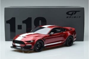 Ford Mustang S550 Shelby Super Snake Червен GT Spirit 1:18 GT397 Смола — снимка 6 от 6