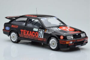 Ford Sierra RS500 Cosworth Texaco #67 K. Ludwig / K. Niedzwiedz / S. Soper 24 Hours of Nurburgring Winner 1987 IXO 1:18 18RMC — снимка 4 от 6