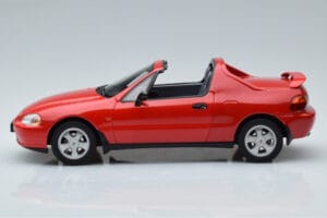 Honda CRX Del Sol VTi Spider Червен Otto 1:18 OT415 Смола — снимка 3 от 6