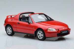 Honda CRX Del Sol VTi Spider Червен Otto 1:18 OT415 Смола — снимка 4 от 6