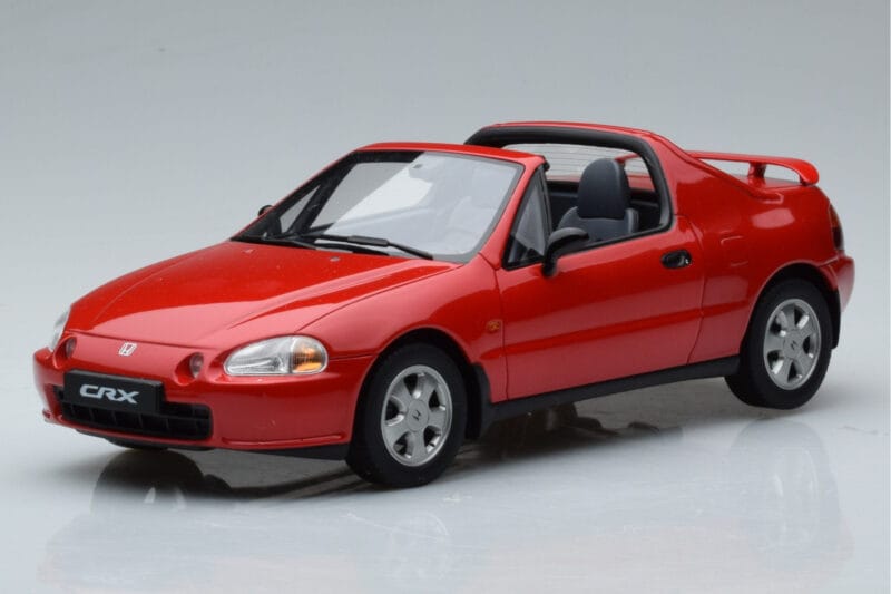 Honda CRX Del Sol VTi Spider Червен Otto 1:18