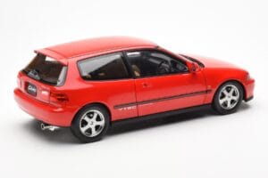 Honda Civic EG6 VTEC Червен LCD 1:18 LCD18018-RE Метал — снимка 4 от 11