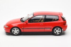 Honda Civic EG6 VTEC Червен LCD 1:18 LCD18018-RE Метал — снимка 7 от 11