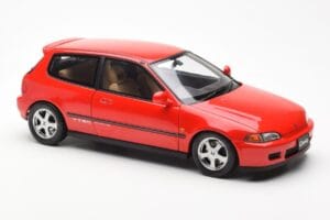 Honda Civic EG6 VTEC Червен LCD 1:18 LCD18018-RE Метал — снимка 9 от 11