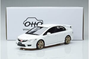 Honda Civic FD2 Type R Mugen Бял Otto 1:18 OT941 Смола — снимка 6 от 6