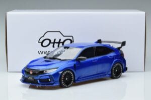 Honda Civic FK8 Type R Mugen Син Otto 1:18 OT987 Смола — снимка 2 от 7