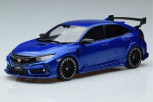 Honda Civic FK8 Type R Mugen Син Otto 1:18 OT987 Смола — снимка 3 от 7