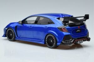 Honda Civic FK8 Type R Mugen Син Otto 1:18 OT987 Смола — снимка 7 от 7
