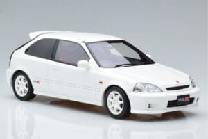 Honda Civic Type R EK9 Бял Otto 1:18 OT264 Смола — снимка 4 от 7