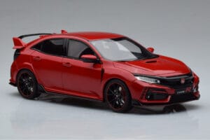 Honda Civic Type R GT FK8 Euro Spec Червен Otto 1:18 OT890 Смола — снимка 4 от 6