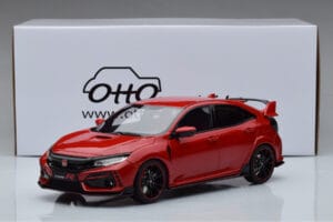 Honda Civic Type R GT FK8 Euro Spec Червен Otto 1:18 OT890 Смола — снимка 6 от 6