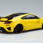 Honda NSX NC1 LB Works Liberty Walk Жълт GT Spirit 1:18 KJ034 Смола - image 2 of 6