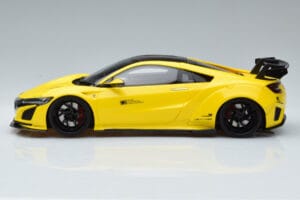 Honda NSX NC1 LB Works Liberty Walk Жълт GT Spirit 1:18 KJ034 Смола — снимка 3 от 6