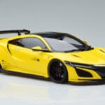 Honda NSX NC1 LB Works Liberty Walk Жълт GT Spirit 1:18 KJ034 Смола - image 4 of 6