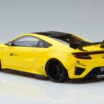 Honda NSX NC1 LB Works Liberty Walk Жълт GT Spirit 1:18 KJ034 Смола - image 5 of 6