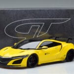 Honda NSX NC1 LB Works Liberty Walk Жълт GT Spirit 1:18 KJ034 Смола - image 6 of 6