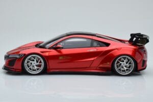 Honda NSX NC1 Liberty Walk Candy Червен GT Spirit 1:18 GT245 Метал — снимка 3 от 6