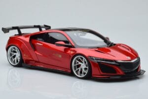 Honda NSX NC1 Liberty Walk Candy Червен GT Spirit 1:18 GT245 Метал — снимка 4 от 6