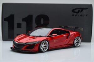 Honda NSX NC1 Liberty Walk Candy Червен GT Spirit 1:18 GT245 Метал — снимка 6 от 6