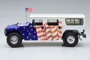 Hummer H1 General Gore-Lieberman USA 2000 Exoto 1:18 EX01807 Метал — снимка 4 от 7