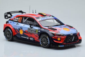 Hyundai i20 Coupe WRC #11 T. Neuville / N. Gilsoul Rally Monte Carlo 2020 IXO 1:18 18RMC067A Метал — снимка 4 от 6
