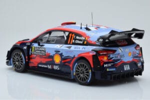 Hyundai i20 Coupe WRC #11 T. Neuville / N. Gilsoul Rally Monte Carlo 2020 IXO 1:18 18RMC067A Метал — снимка 5 от 6