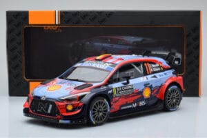 Hyundai i20 Coupe WRC #11 T. Neuville / N. Gilsoul Rally Monte Carlo 2020 IXO 1:18 18RMC067A Метал — снимка 6 от 6