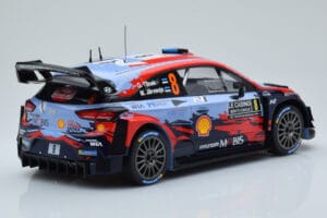Hyundai i20 Coupe WRC #8 O. Tanak / M. Jarveoja Rally Monte Carlo 2020 IXO 1:18 18RMC067C Метал — снимка 2 от 6