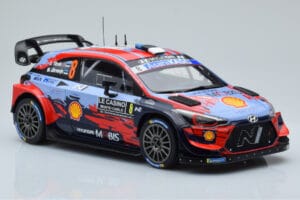 Hyundai i20 Coupe WRC #8 O. Tanak / M. Jarveoja Rally Monte Carlo 2020 IXO 1:18 18RMC067C Метал — снимка 4 от 6